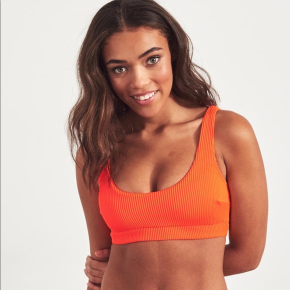 Hollister orange bikini Clearance